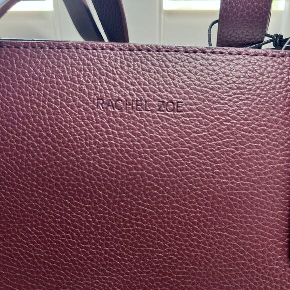 New Women’s Rachel Zoe Arialith-601 Tote in Bordo/ Rouge Fonce - Picture 2 of 9